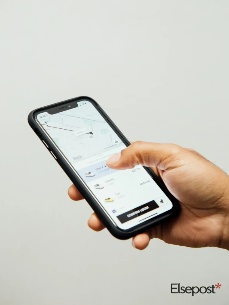 person holding a mobile phone for Chakshu Portal
