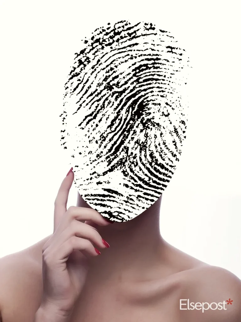 Fingerprint pattern illustrating how to lock Aadhaar biometrics