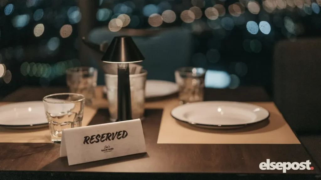 A white ceramic plate on a wooden table, illustrating Restaurant Week India 2026