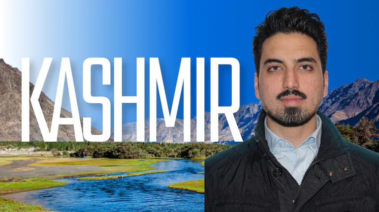 Yunus Trumboo, Director of Khyber Aquaculture, which runs a Kashmir trout farming facility in Ganderbal